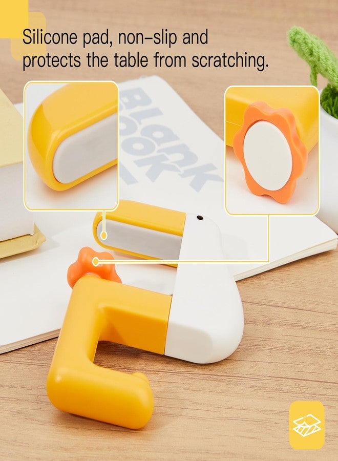 Esdallina 2PCS Cute Duck Hooks for Table Adjustable Desk Hangers for Handbag Purse Backpack Under Desk Holder - Image 5